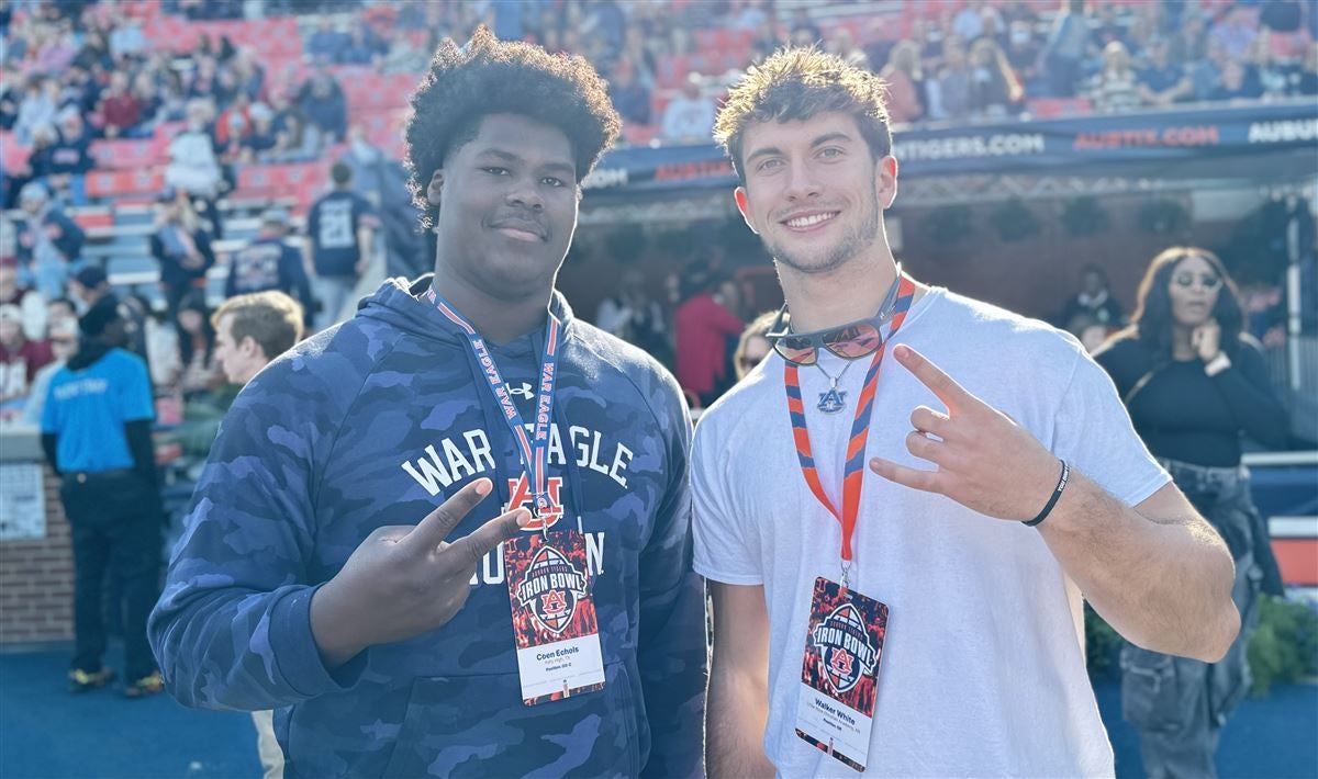 Auburn QB commit Walker White takes in first Iron Bowl, bonds with fellow  recruits