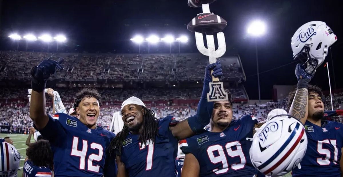 Arizona earns Big 12 Defensive Line of the Week honors after dominant ...