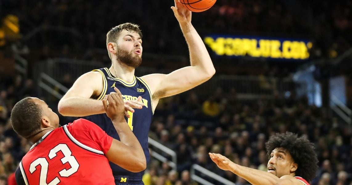 Michigan vs. Ohio State basketball Media praises Hunter Dickinson as