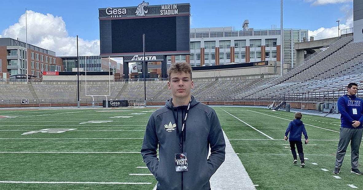 2024 QB Micah Balzarini takes trip out to Washington State