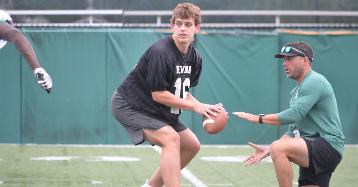 LOOK Arch Manning lights up Texas camp