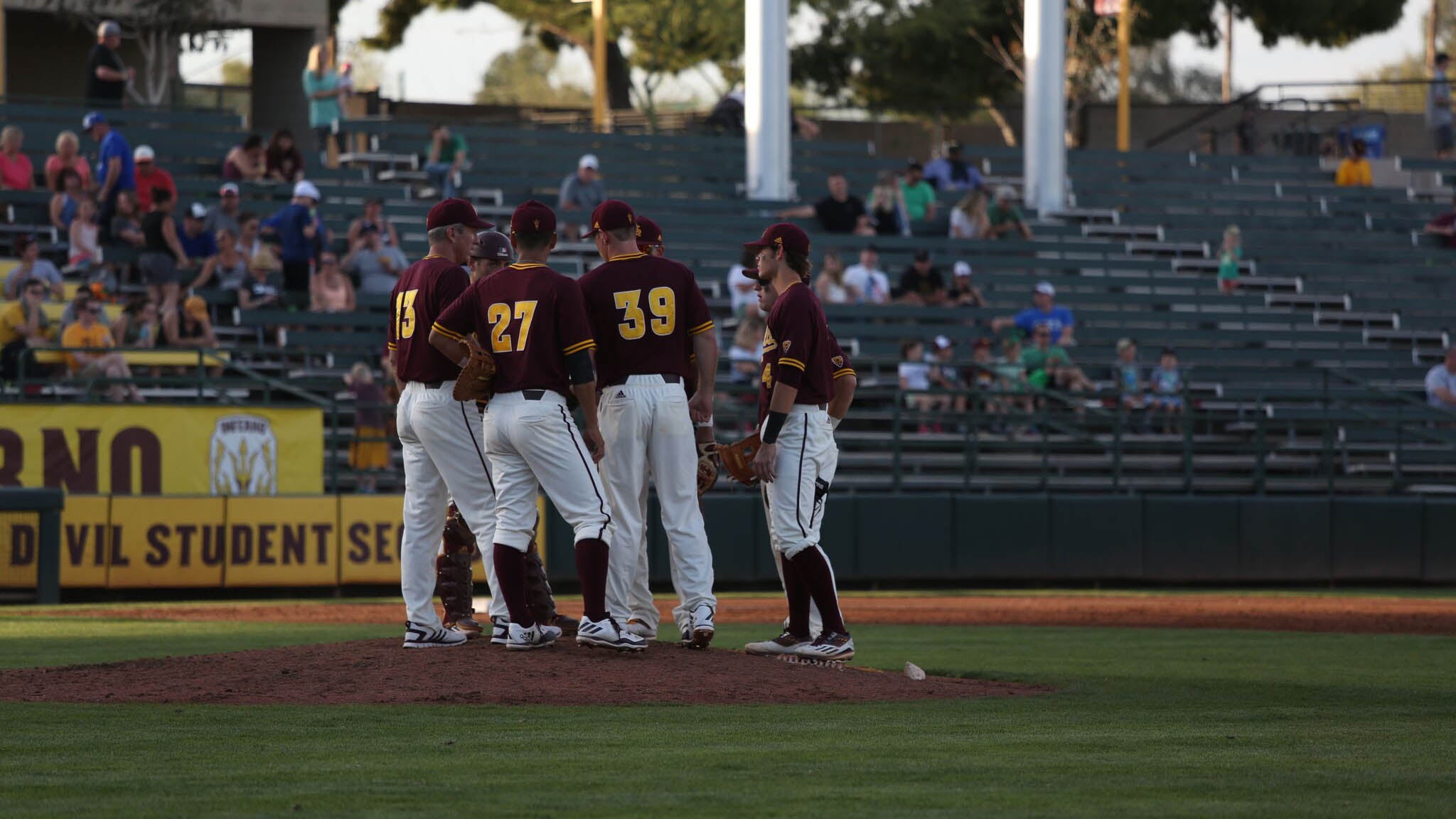 ASU baseball shuts out Washington State in 26 of 27 innings during sweep