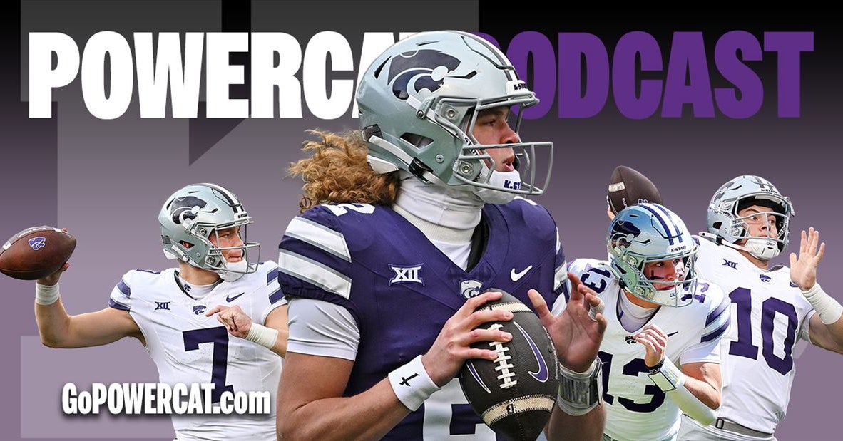 Powercat Kansas State's quarterback depth & hoops recruiting | Powercat Podcast