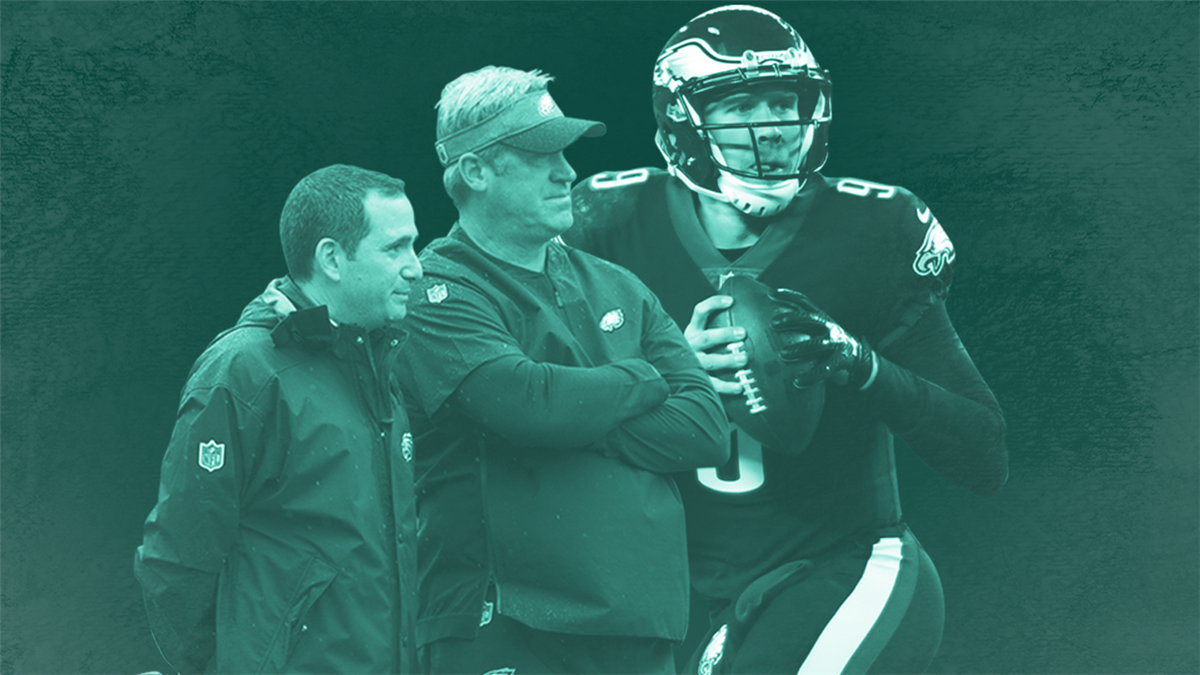 Nick Foles can't weigh down Eagles, because they can lift him up