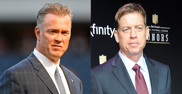 WATCH: Troy Aikman slammed for 'take the dresses off' comment during  football game