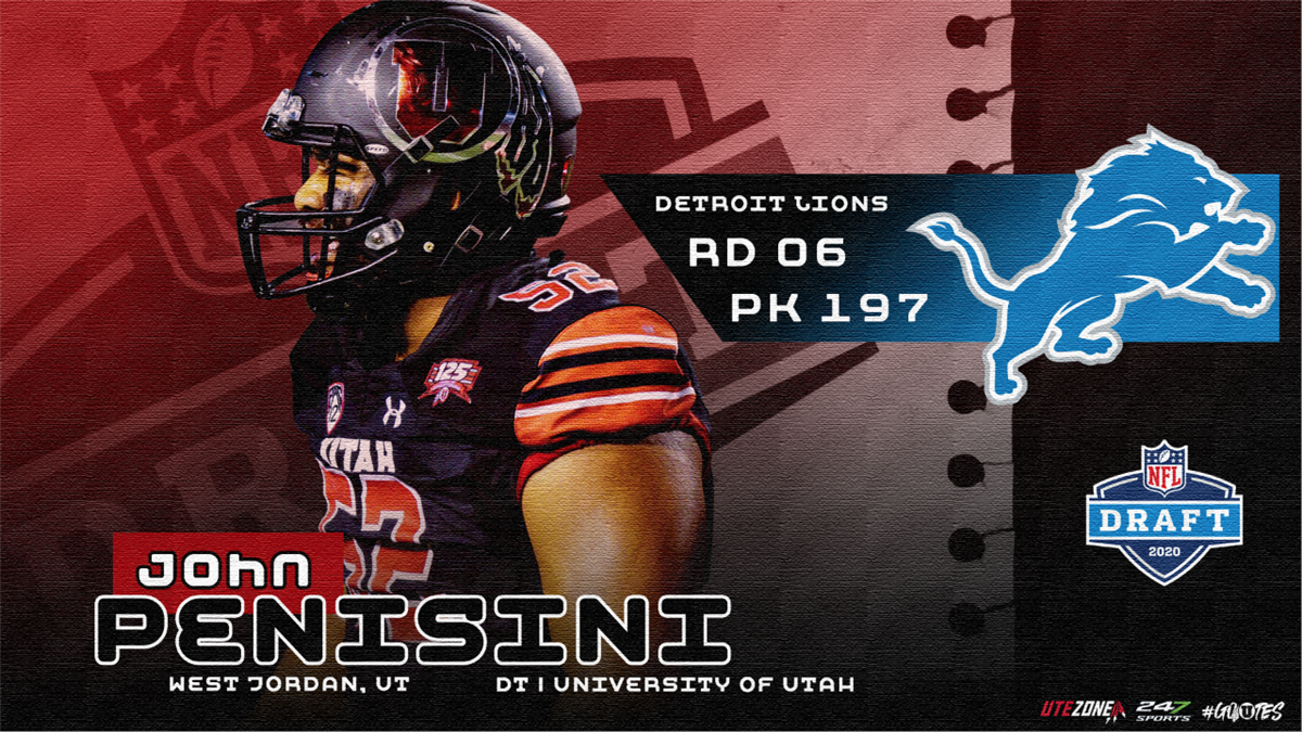 Detroit Lions agree to terms with DT John Penisini, a sixth-round