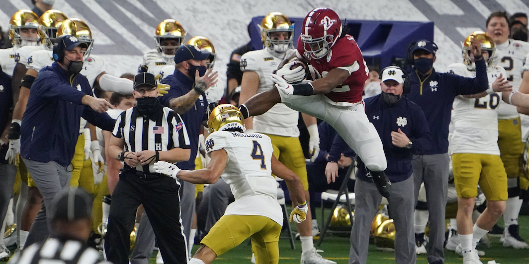 How Saban, Alabama teammates explained Najee Harris' Rose Bowl hurdle 