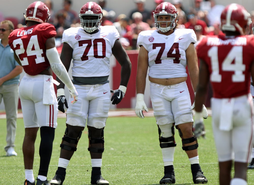 Photos: Alabama OT Jedrick Wills