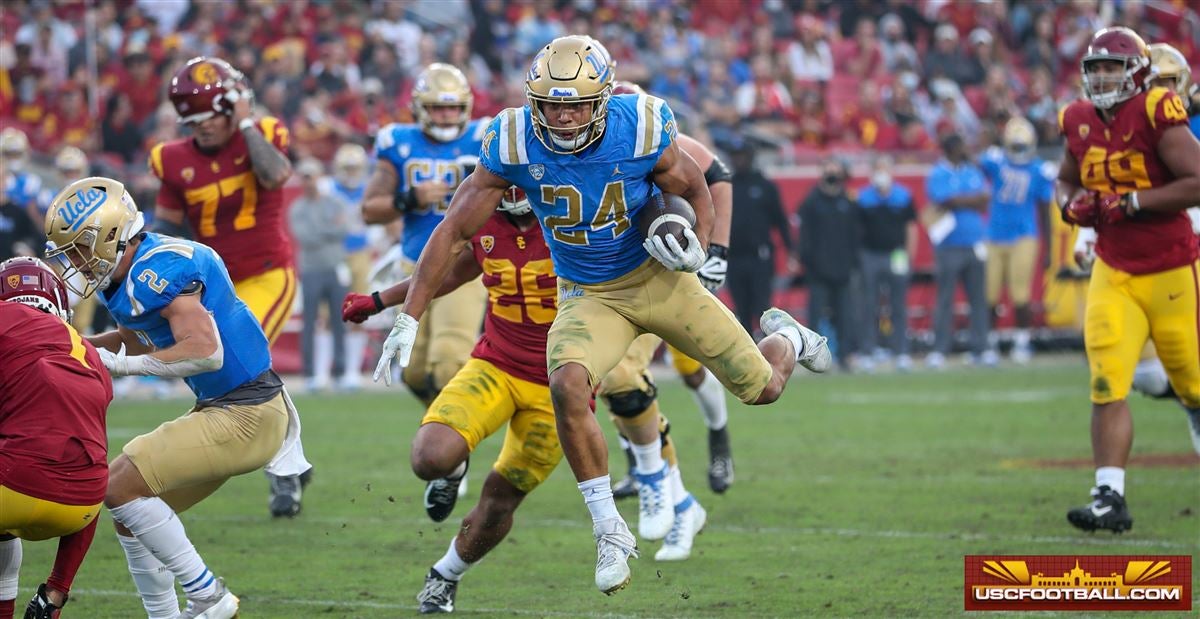 October 23, 2021 UCLA Bruins running back Kazmeir Allen 19 carries