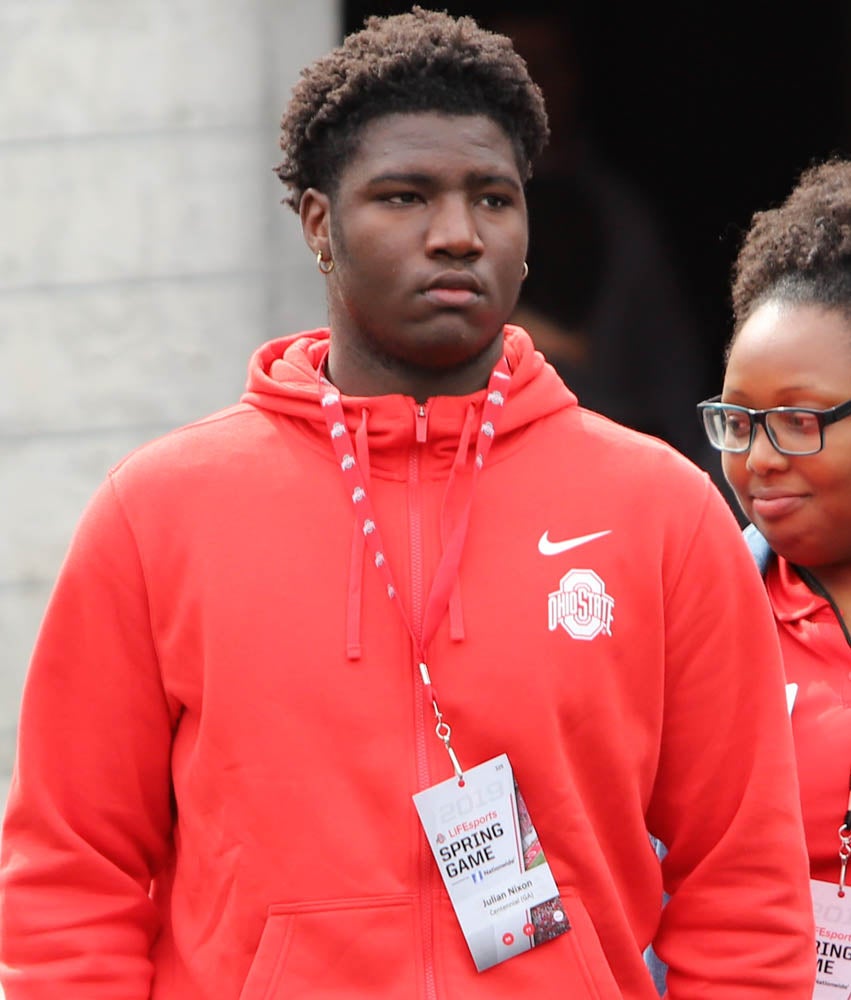 Photos; Dozens Of Key Prospects Attend Ohio State Spring Game