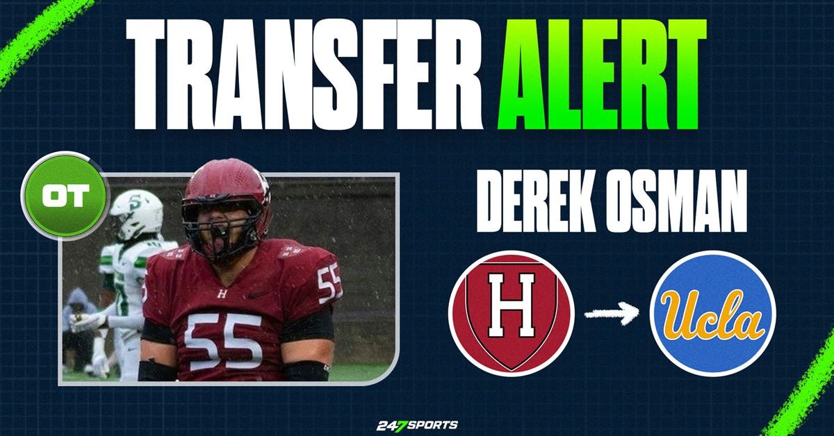 Harvard transfer OL Derek Osman commits to UCLA