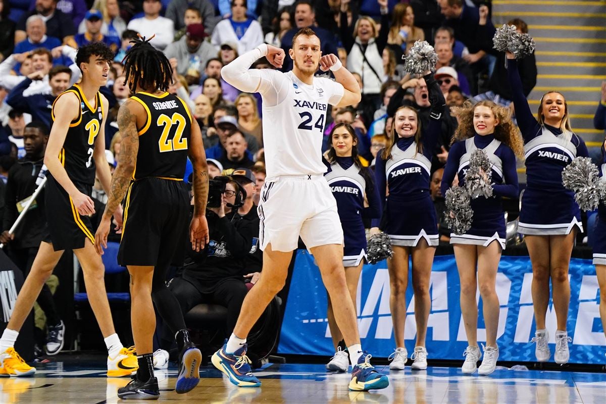 March Madness 2023: Xavier holds off Pitt behind transfers Adam Kunkel ...