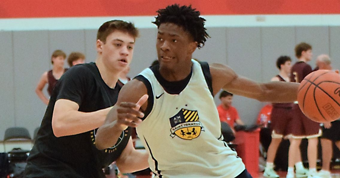 Cleveland St. Ignatius wing Carlos Vaughn rising up charts in Ohio's 2028 class