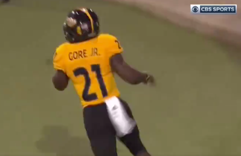 Frank Gore Jr. Makes College Football Debut (VIDEO)