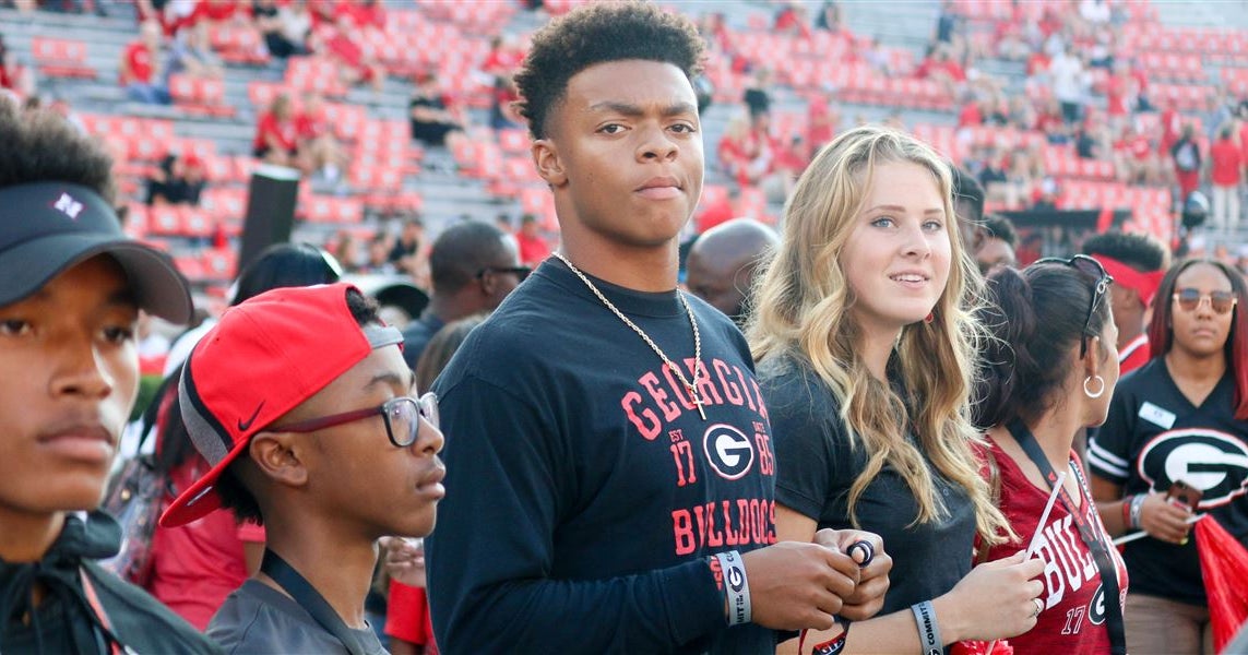 Photos: UGA hosts Justin Fields, top targets