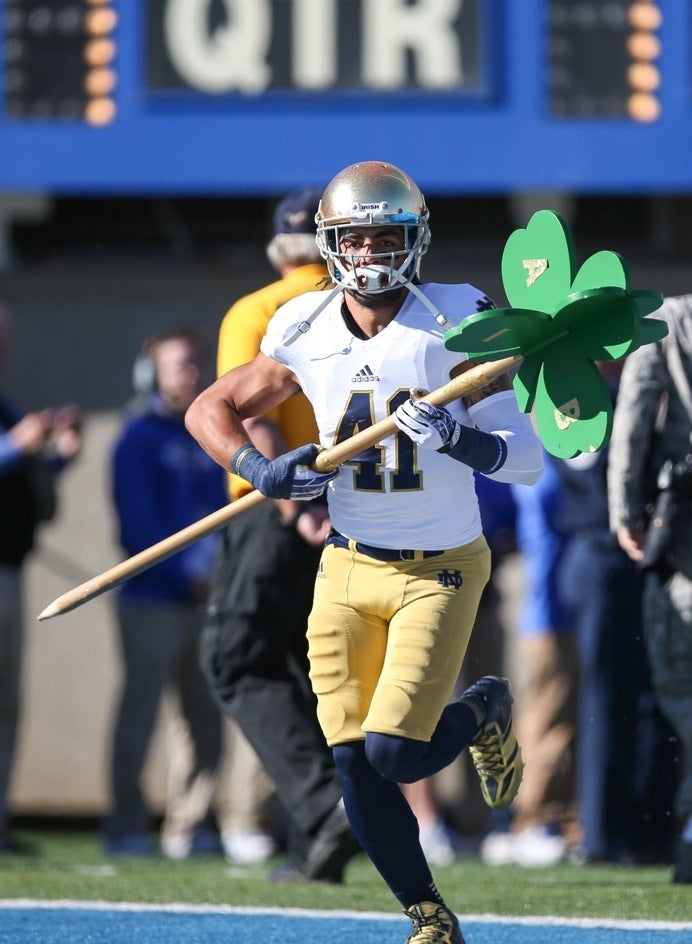 Notre Dame Pro Day: Matthias Farley 