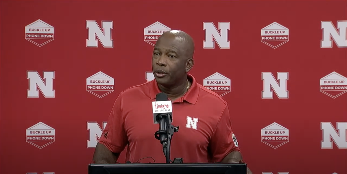 Nebraska football: Mickey Joseph vows to represent the Huskers 'to the  fullest' as interim coach