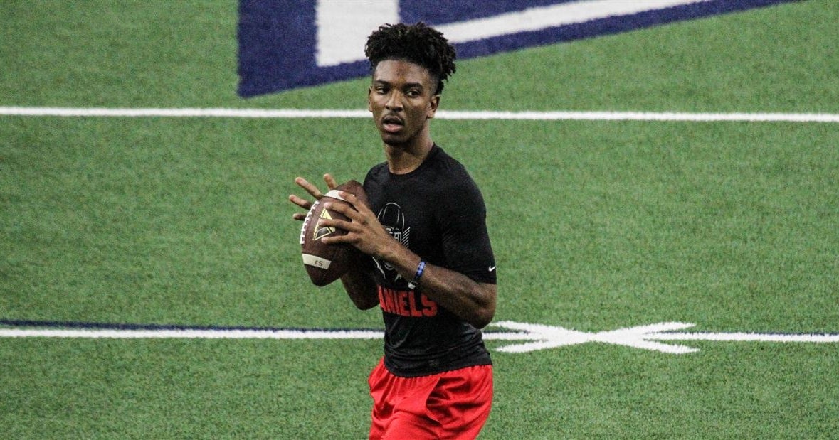 WATCH QB Jayden Daniels during day one of The Opening Finals