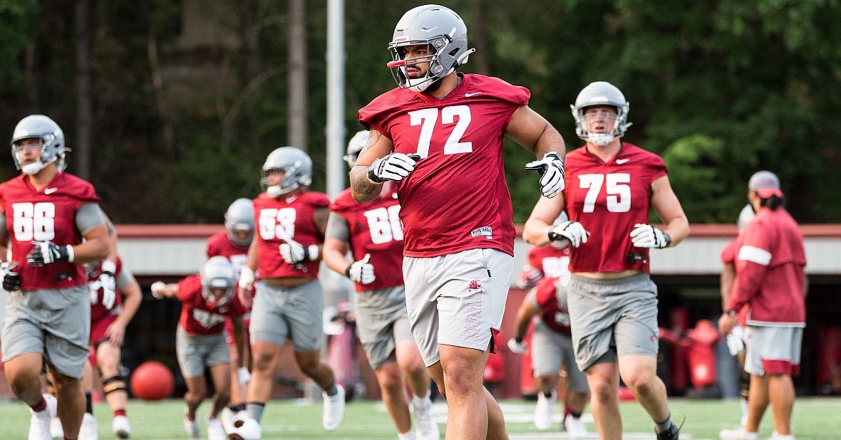 WSU's Abe Lucas sees one Coug with an advantage in RG battle