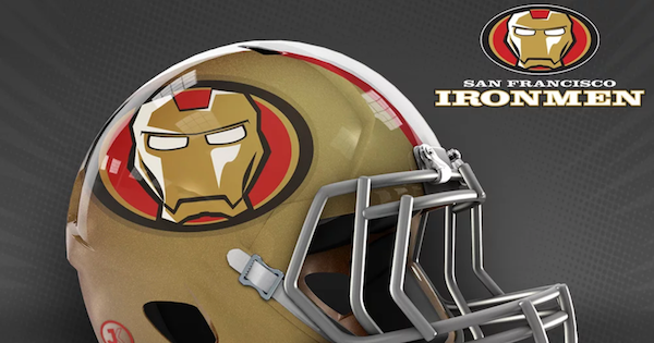 Marvel Nfl Helmets For Every Team