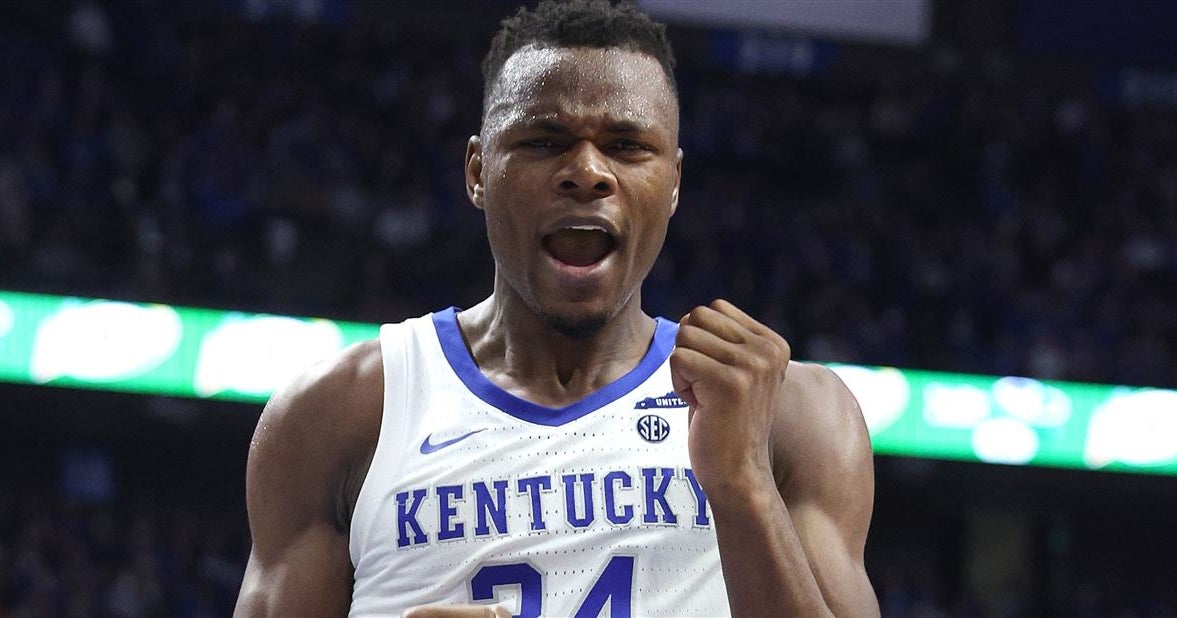 Kentucky basketball star Oscar Tshiebwe lands 'most intimidating player ...