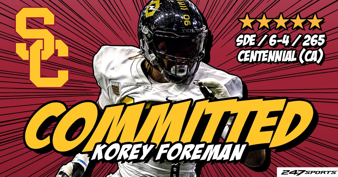 The nation’s No. 1 candidate, Korey Foreman, is a Trojan