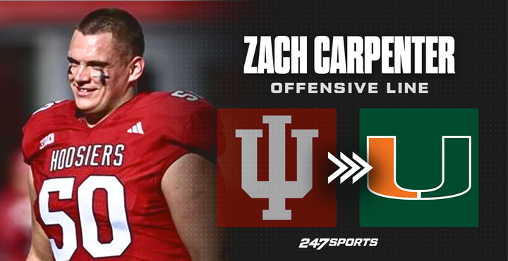 Indiana transfer C Zach Carpenter commits to Miami