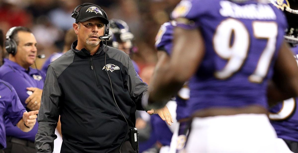 Baltimore Ravens defensive tackle Isaiah Mack (94) watches the