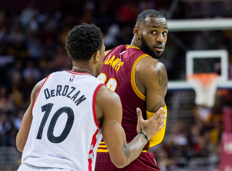 NBA Playoffs 2017: LeBron James is too much for the Raptors to handle -  Raptors HQ