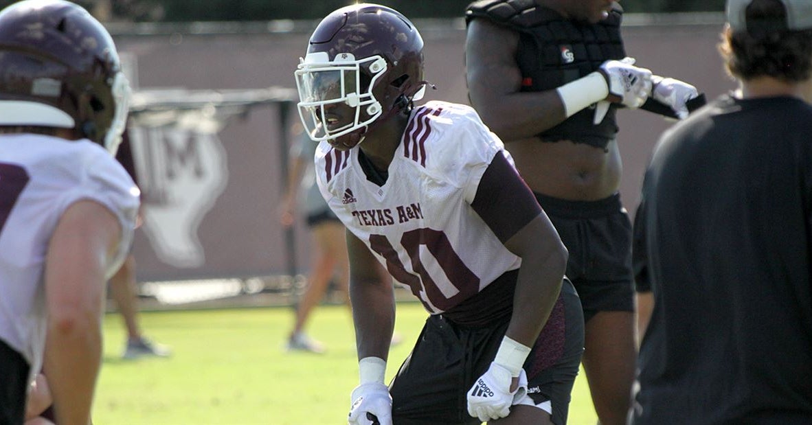 Report: Texas A&M Aggies linebacker Martrell Harris Jr. will enter the ...