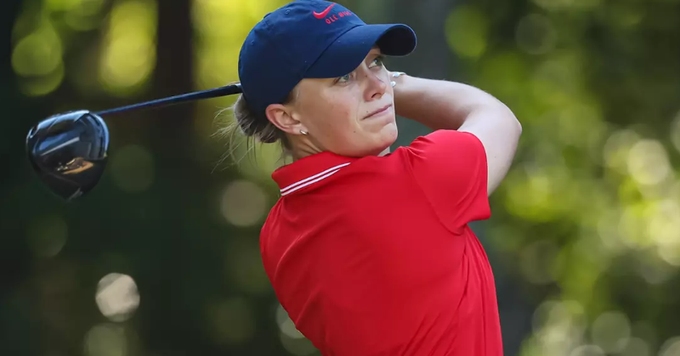 Ole Miss women's golf team sits in second place after 18 holes at the ...