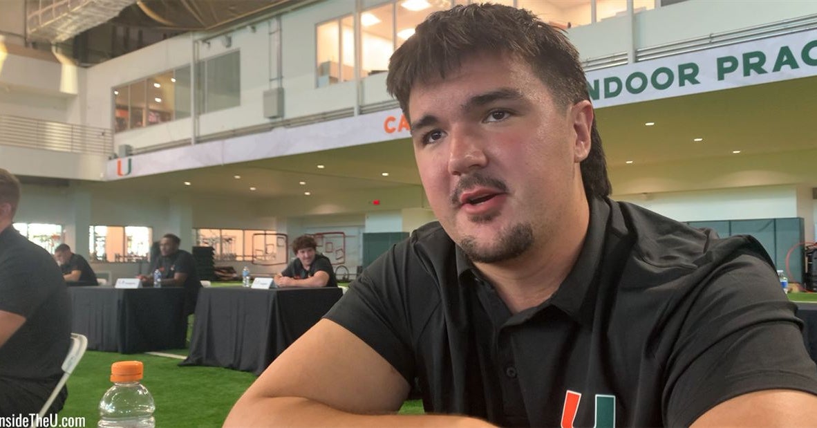 OL Jackson Cantwell interview at media day
