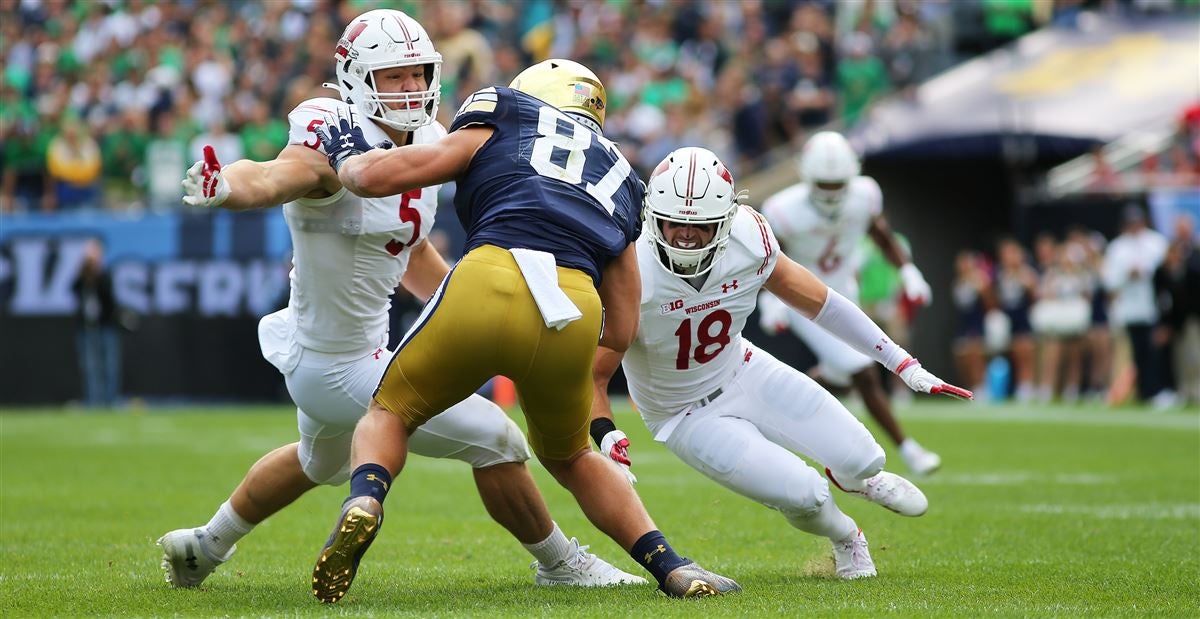 Wisconsin linebacker Leo Chenal ready to play vs. Notre Dame