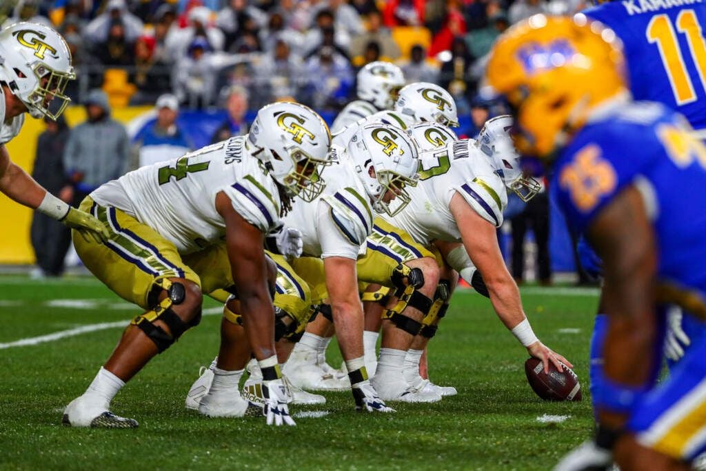 Georgia Tech Adidas Football Student Athlete #25 James BlackStrain