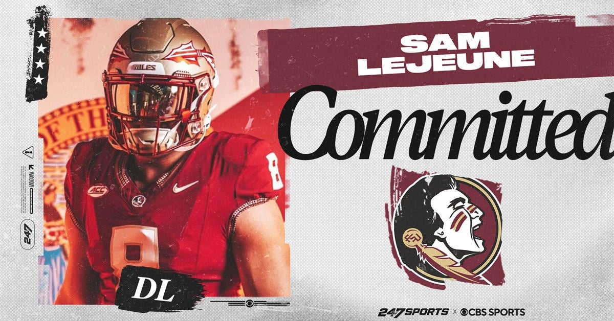 Top247 DL Sam LeJeune Commits to Florida State