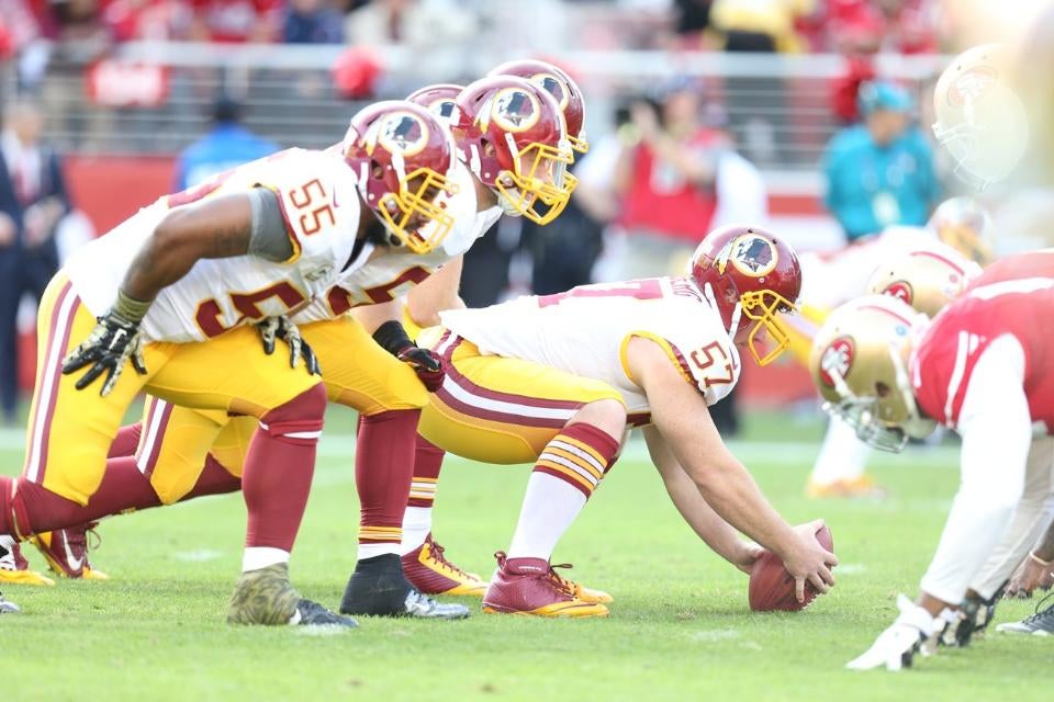 Redskins' projected two-deep 2017 depth chart prior to camp