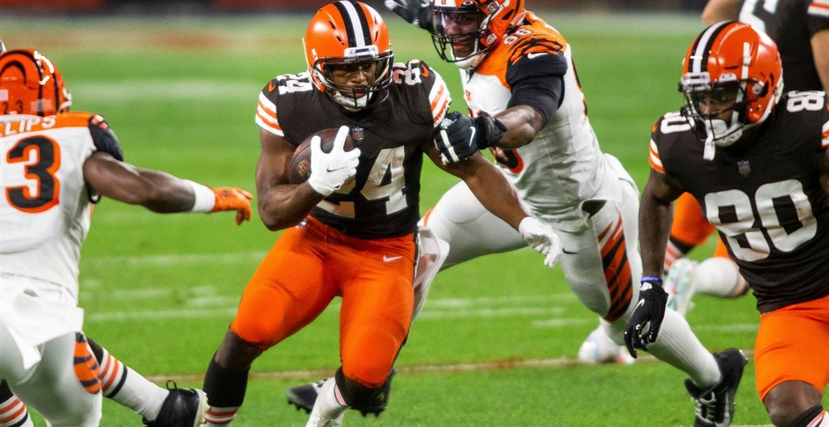 Nick Chubb of Cleveland Browns releases hype video