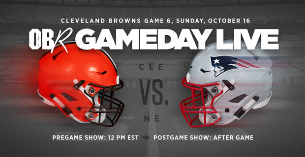 LIVE OBR EVENTS! Join the OBR for Browns vs Patriots!