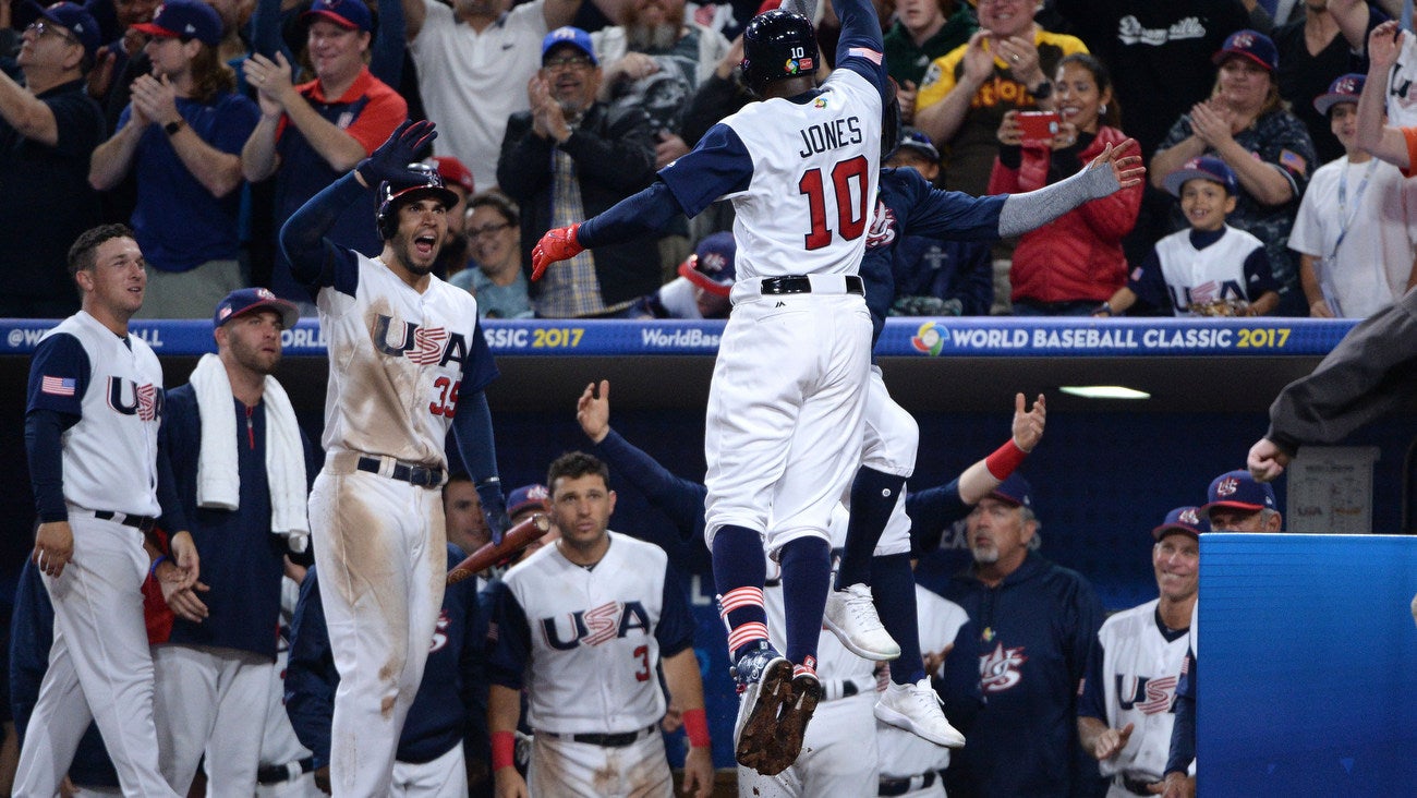 When Adam Jones' unbelievable catch catapulted USA to 2017 World Baseball  Classic semifinals