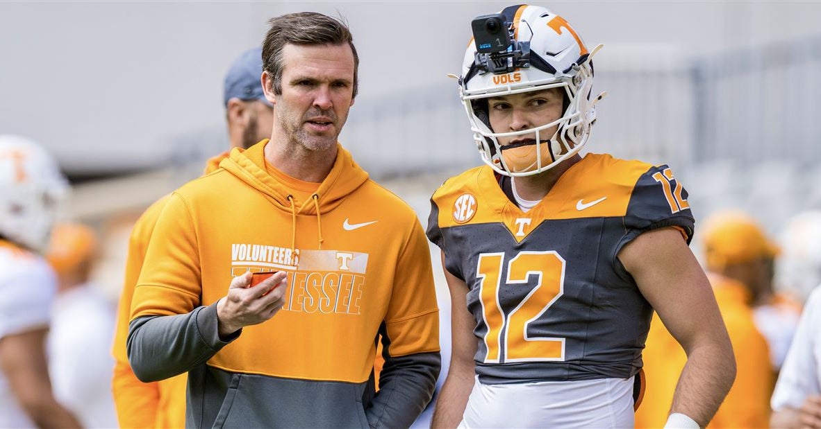 Post-spring depth chart projection for Tennessee’s 2025 offense