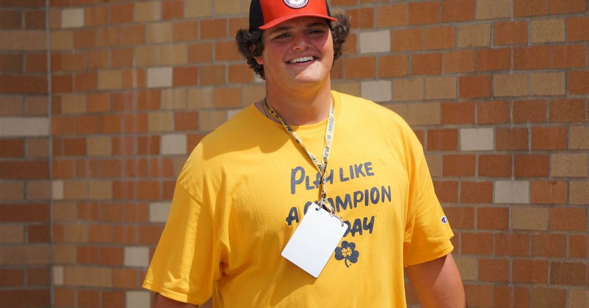 Latest on Notre Dame and Four-Star OL Sullivan Absher
