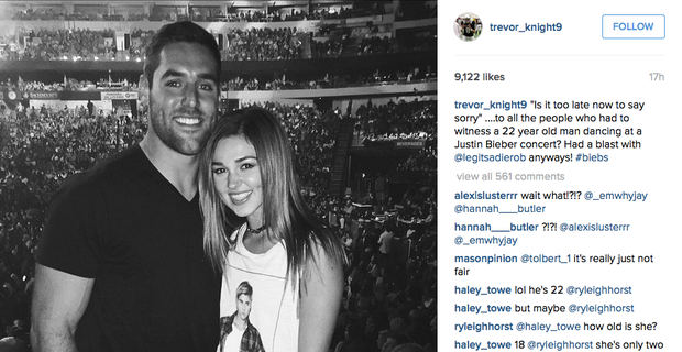Trevor Knight Appears To Be Dating 18 Year Old Duck Dynasty Star 6126