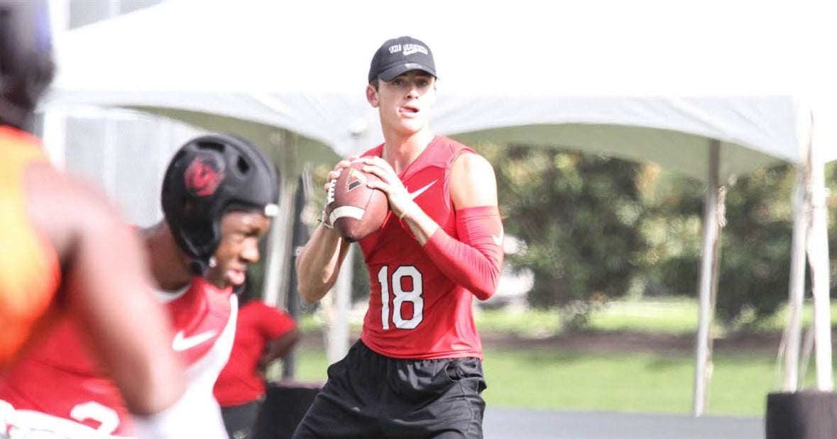 WATCH 3star QB Ty Evans at The Opening Finals