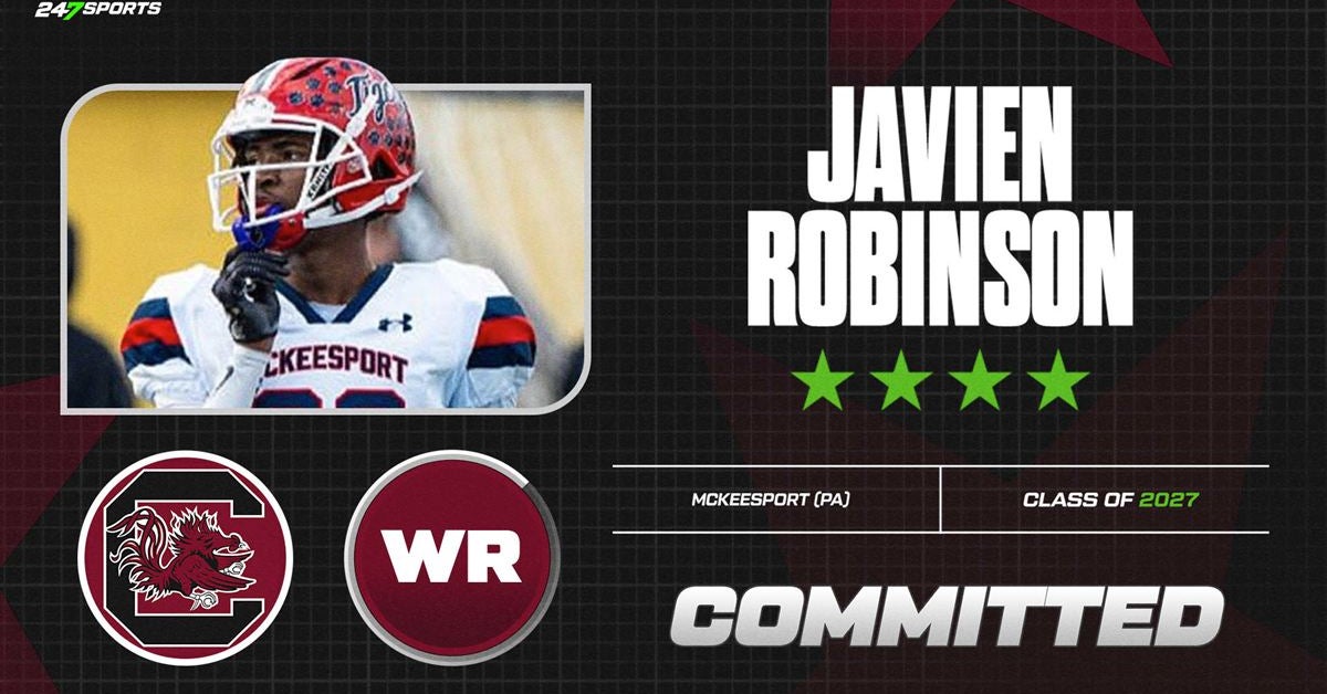 Four-star WR Javien Robinson commits to South Carolina