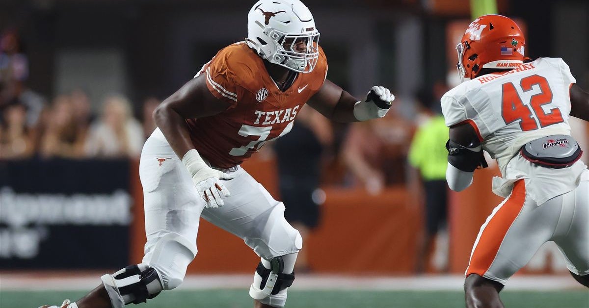 Texas football OL Trevor Goosby raises money to fund research on childhood heart disease