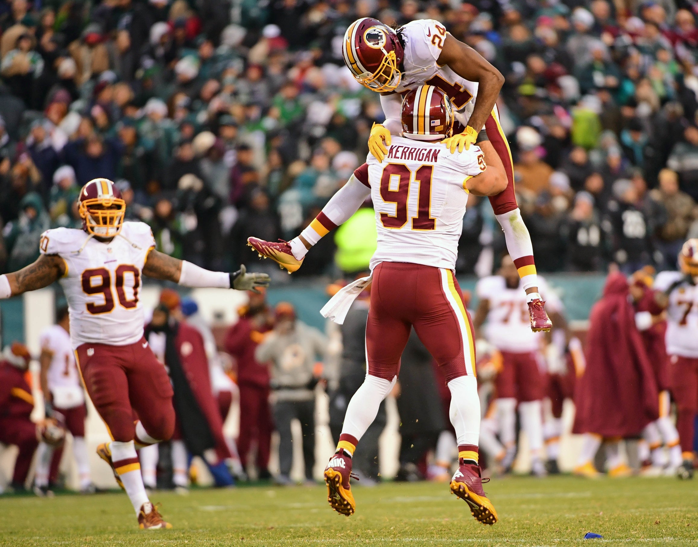 Lot Detail - Ryan Kerrigan - Washington Redskins - 2016 Game-Worn