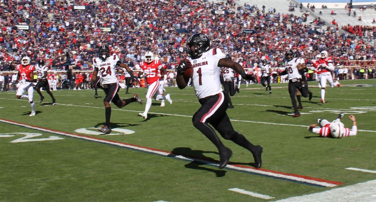 Chapman/USC's Deebo Samuel now valued at running back and receiver