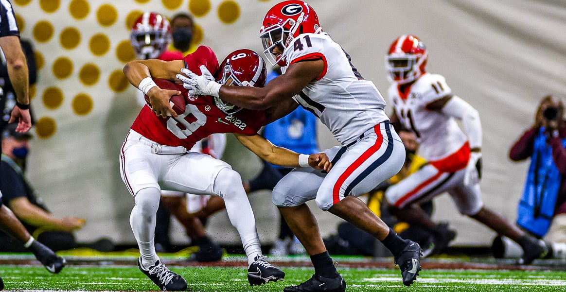 Georgia LB Channing Tindall declares for the 2022 NFL Draft : r/CFB