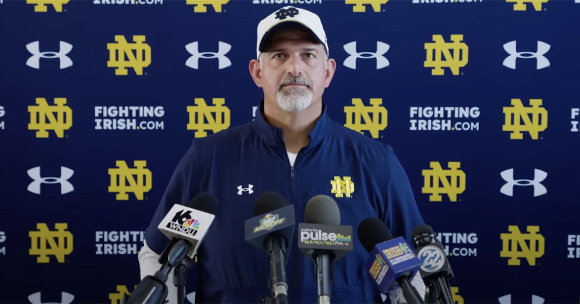 Everything Notre Dame Offensive Line Coach Joe Rudolph Said on ...