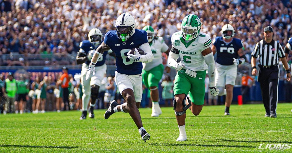 After ‘a long grind,’ Koby Howard breaks out at wide receiver in Penn State’s season opener